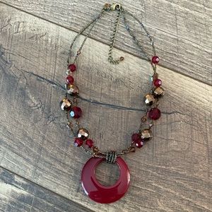 Lia Sophia Cinnabar Necklace
